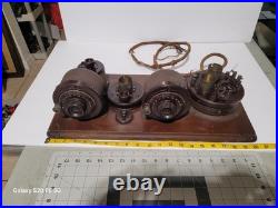 ATWATER KENT MODEL 9C ANTIQUE BREADBOARD RADIO VINTAGE 1920s AS IS