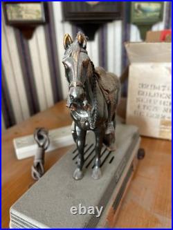 Abbotwares Standing Horse and Saddle Radio Bronze & Copper Vintage 1940's Z477 Abbotwares Standing Horse and Saddle Radio Bronze & Copper Vintage 1940's Z477