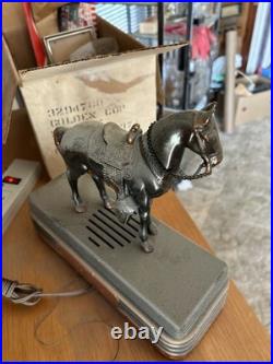 Abbotwares Standing Horse and Saddle Radio Bronze & Copper Vintage 1940's Z477 Abbotwares Standing Horse and Saddle Radio Bronze & Copper Vintage 1940's Z477