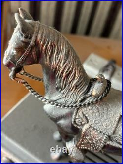 Abbotwares Standing Horse and Saddle Radio Bronze & Copper Vintage 1940's Z477 Abbotwares Standing Horse and Saddle Radio Bronze & Copper Vintage 1940's Z477
