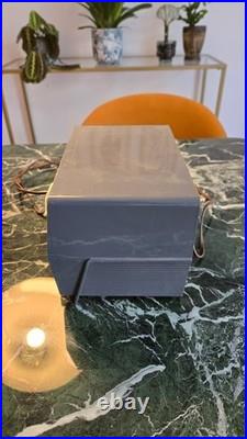 Admiral AL20A (Gray) Rare Color Vintage Tube Radio (USA)
