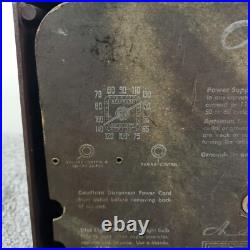 Admiral Tube Radio 5K12-N AM Vintage Bakelite MCM Mid Century Modern Working