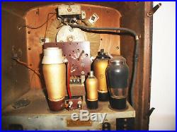 Altes Röhrenradio Tenor um 1935 Vintage Radio tubes Deko