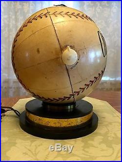 Amazing Official League Ball Vintage Antique Old Baseball Trophy Novelty Radio