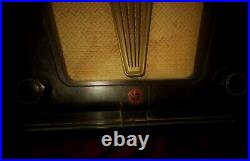 Amazing Vintage Rare Siera S257u Tube Radio Bakelite 1951