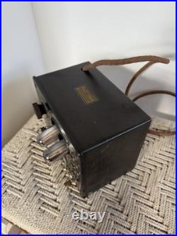 Antique 1924 RCA RADIOLA III AR-805 Type RI Tube Radio with Tubes UNTESTED