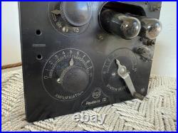 Antique 1924 RCA RADIOLA III AR-805 Type RI Tube Radio with Tubes UNTESTED
