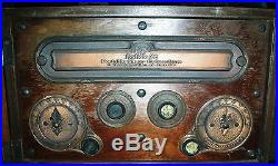 Antique 1925 Radiola 26 Vintage Portable Radio Complete w exception of Batteries
