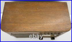 Antique 1930's Wood PHILCO 39-7 Original Tube Radio Art Deco Vintage UNTESTED