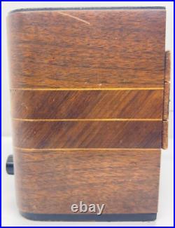 Antique 1930's Wood PHILCO 39-7 Original Tube Radio Art Deco Vintage UNTESTED