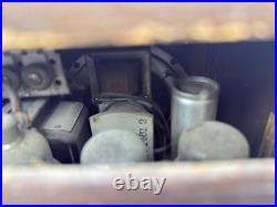 Antique 1930's Wood PHILCO 39-7 Original Tube Radio Art Deco Vintage UNTESTED