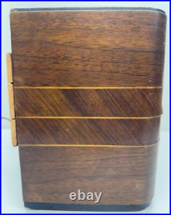 Antique 1930's Wood PHILCO 39-7 Original Tube Radio Art Deco Vintage UNTESTED