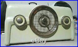 Antique 1949 Crosley 10-137 Coloradio Dashboard Tube Radio Vintage Works