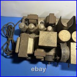 Antique Airline Tube Radio Chassis Vintage Vacuum Tube Amp Parts. Read. Photo