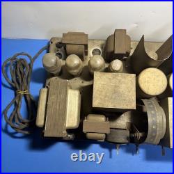 Antique Airline Tube Radio Chassis Vintage Vacuum Tube Amp Parts. Read. Photo