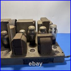 Antique Airline Tube Radio Chassis Vintage Vacuum Tube Amp Parts. Read. Photo
