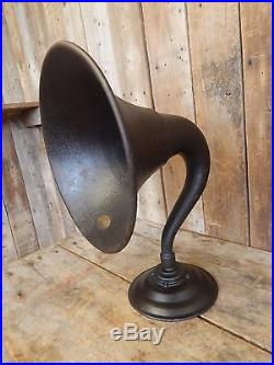Antique All Metal Atwater Kent Type H Radio Speaker Vintage Estate Find