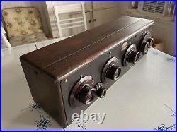 Antique Atwater Kent Model 20 Tube Compact Radio Receiver