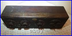 Antique Atwater Kent Model 20 Tube Radio 252312 Receiving Set
