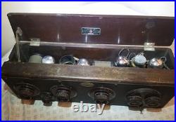 Antique Atwater Kent Model 20 Tube Radio 252312 Receiving Set