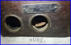 Antique Atwater Kent Model 20 Tube Radio 252312 Receiving Set