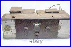 Antique Atwater Kent Model 66 Vacuum Tube Radio Chassis 1920s/30s Vintage