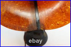 Antique Burns Pyralin Horn Speaker Amber Marbled Radio Tested 1920s