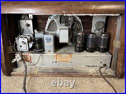Antique Constellation MDL 1116 Vintage Tube Radio Read Description
