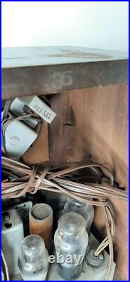 Antique Emerson 36 Radio Wood Tube Tombstone Radio 1930s Vintage Original Works Antique Emerson 36 Radio Wood Tube Tombstone Radio 1930s Vintage Original Works