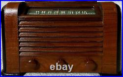 Antique Firestone Air Chief Vintage Wood Tube Radio WithBluetooth