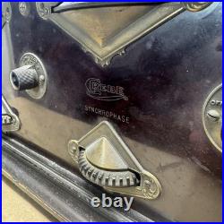 Antique Grebe Synchrophase Tube Radio for parts or restore