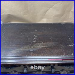 Antique Grebe Synchrophase Tube Radio for parts or restore