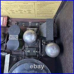Antique Grebe Synchrophase Tube Radio for parts or restore