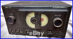 Antique Hallicrafters S-38 Metal Case Shortwave Ham Radio AM Tube Receiver VTG