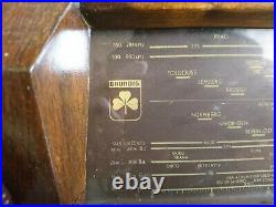 Antique Radio Grundig 495w Vintage Tube Radio Restored Excellent Condition FM