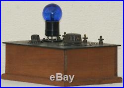 Antique Radio Marconi spark era tube Wireless set 1920's breadboard vintage rare