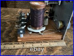 Antique Radiola III-A Radio Tubes National Velvet Vernier Steampunk Parts Repair