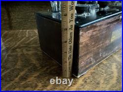 Antique Radiola III-A Radio Tubes National Velvet Vernier Steampunk Parts Repair