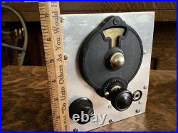 Antique Radiola III-A Radio Tubes National Velvet Vernier Steampunk Parts Repair