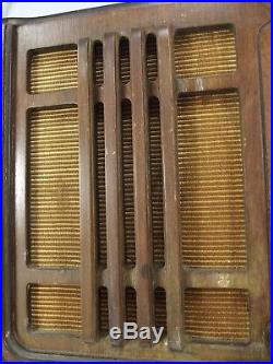 Antique Silvertone radio wood tube R1261 vintage 1940 Broadcast Shortwave Sears