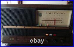 Antique Tube Radio Victor R-603 Vintage Working