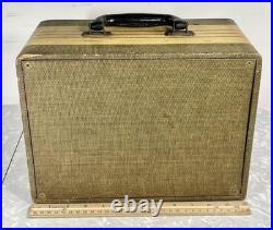 Antique Tube Radio Vintage 1939 RCA Victor 94BP1 45 Volt 3 Tube Untested