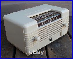 Antique VINTAGE Art Deco Bakelite Remler Model 6000 Scotty Scottie Tube Radio