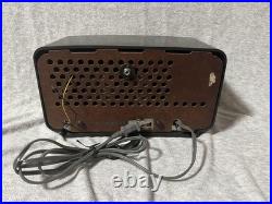 Antique Vacuum Tube Radio National DL-340 1950s Antique Vacuum Tube Radio National DL-340 1950s