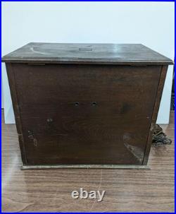 Antique Vacuum Tube Radio Vintage Pre-War Am Receiver Old-Fashioned Wood