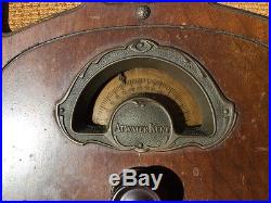 Antique Vintage 1930's Era Atwater Kent Cathedral Type Wood Case Radio Model 80