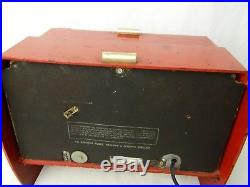 Antique Vintage 1940's Coca Cola Tube Radio Cooler Rare Collectible Works