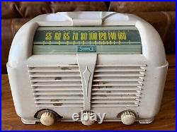 Antique Vintage 1946 Sonora Radio Model RZU-222 complete Art Deco Original