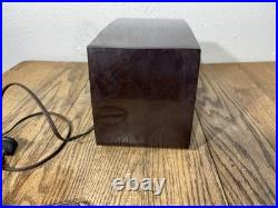 Antique Vintage Admiral Brown Bakelite AM Table Tube Radio 1940's 1950's Working Antique Vintage Admiral Brown Bakelite AM Table Tube Radio 1940's 1950's Working
