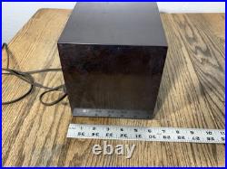 Antique Vintage Admiral Brown Bakelite AM Table Tube Radio 1940's 1950's Working Antique Vintage Admiral Brown Bakelite AM Table Tube Radio 1940's 1950's Working